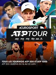 Eurosport visu générique tennis (tous les tournois ATP 500 & 1000 sur Eurosport) (ATP500 du Queens)